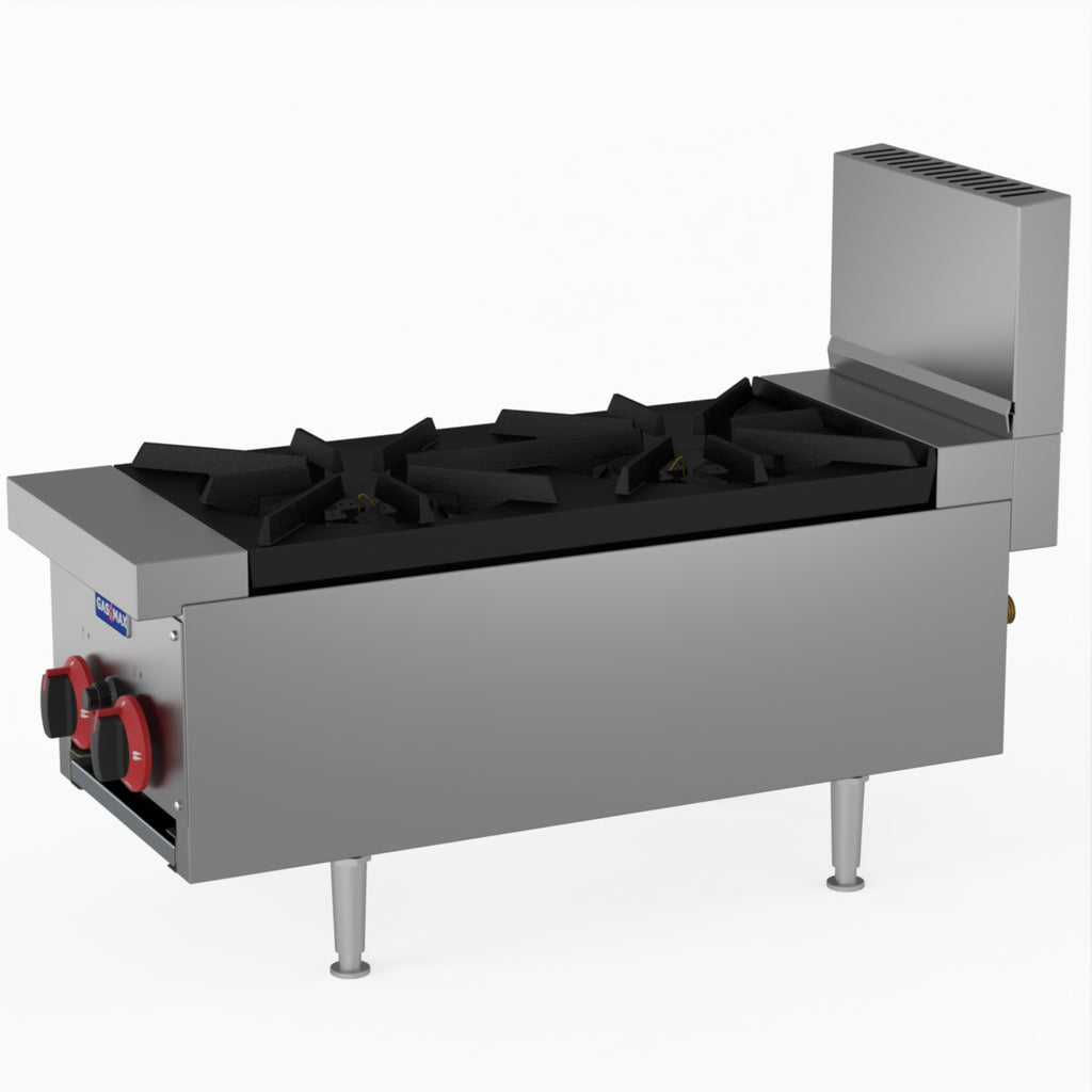 GasMAX Gas 2 Burner Cook Top - RB-2E