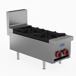 Gas Cook Top 2 Burner With Flame Failure- - GasMax RB-2E