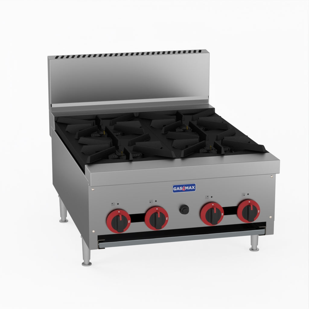 GasMAX Gas 4 Burner Cook Top RB-4E