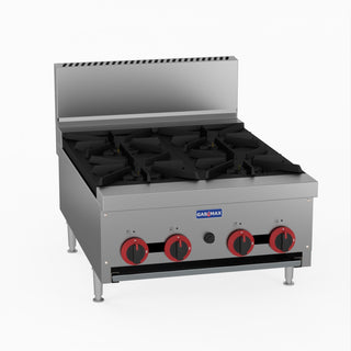 Gas Cook Top 4 Burner With Flame Failure - GasMax RB-4E