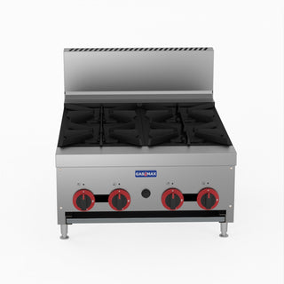 Gas Cook Top 4 Burner With Flame Failure - GasMax RB-4E