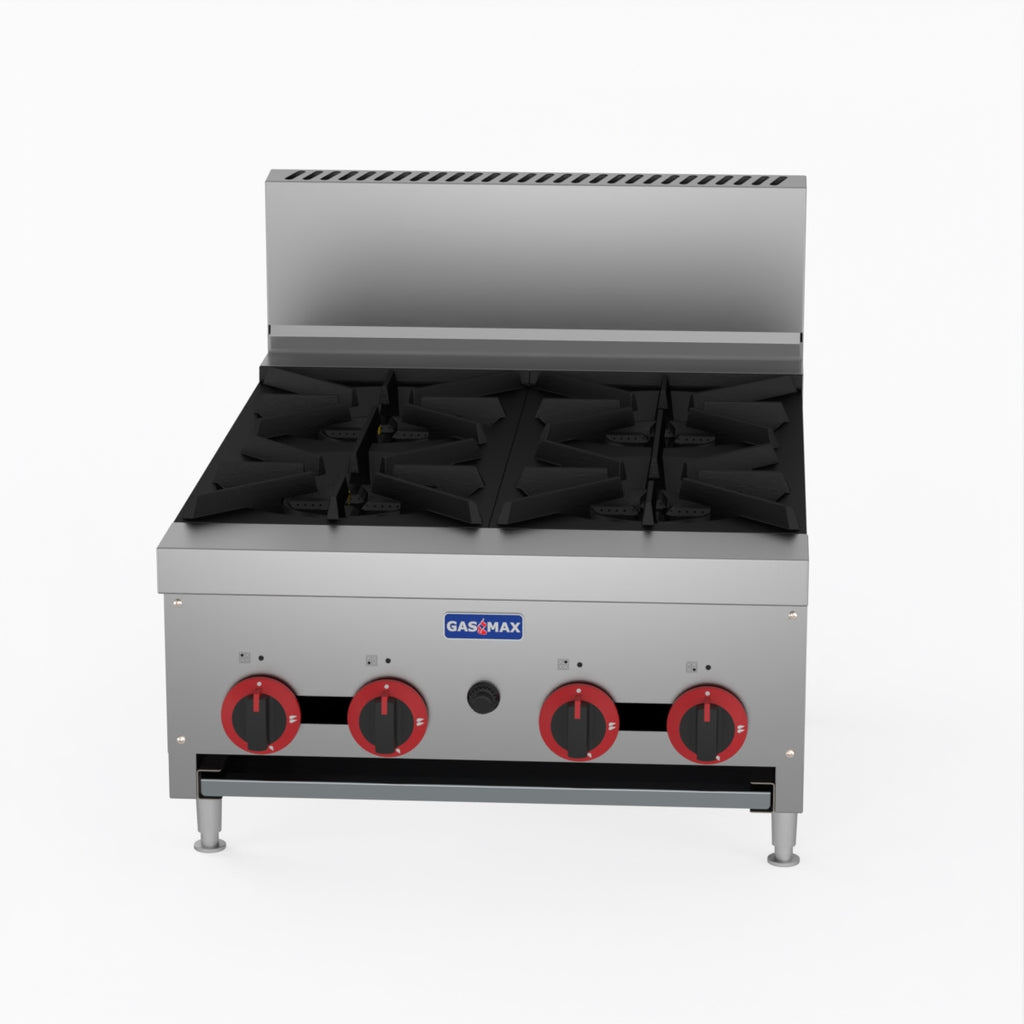 GasMAX Gas 4 Burner Cook Top RB-4E