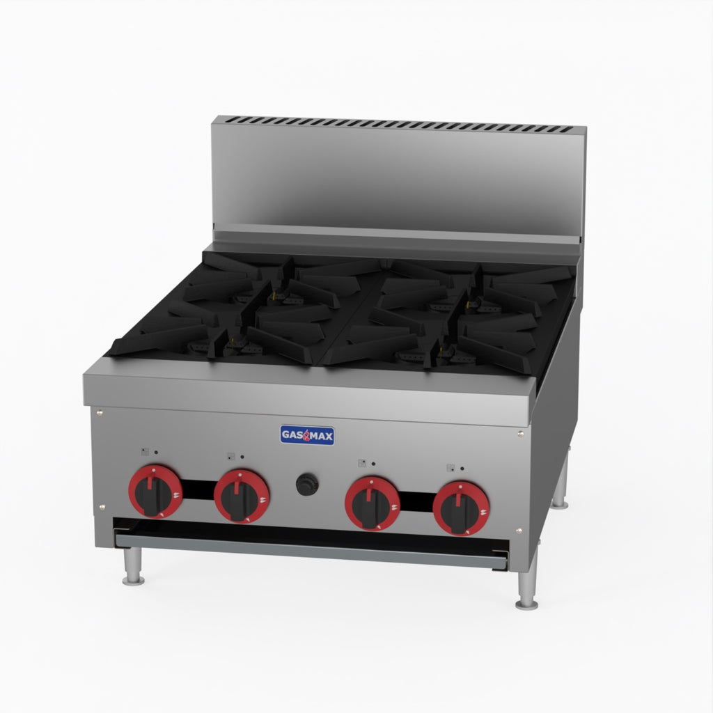 GasMAX Gas 4 Burner Cook Top RB-4E