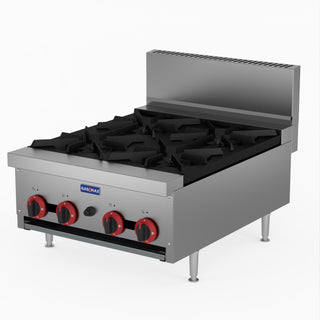 Gas Cook Top 4 Burner With Flame Failure - GasMax RB-4E