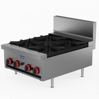 Gas Cook Top 4 Burner With Flame Failure - GasMax RB-4E