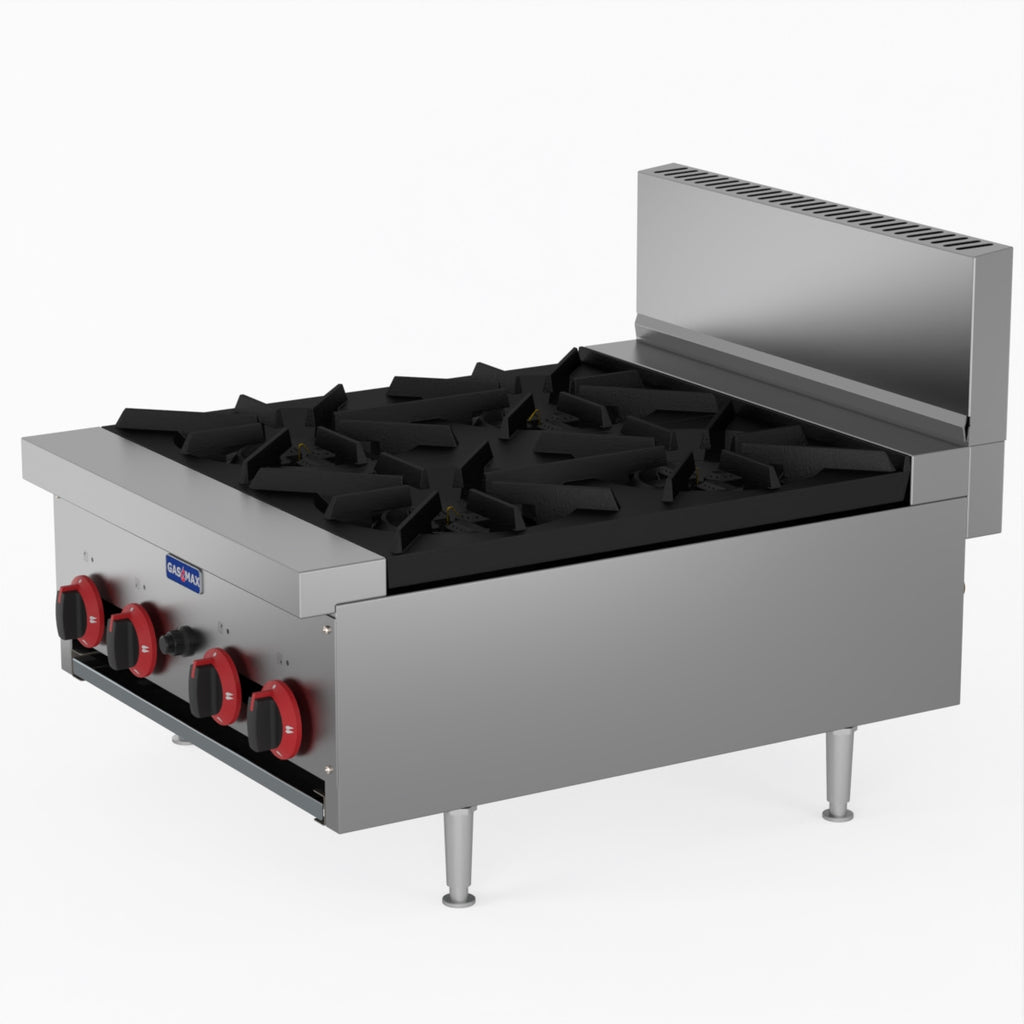 GasMAX Gas 4 Burner Cook Top RB-4E