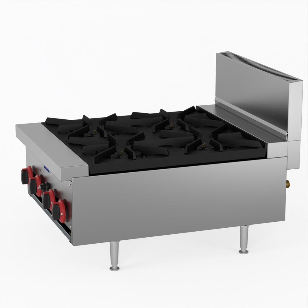 GasMAX Gas 4 Burner Cook Top RB-4E