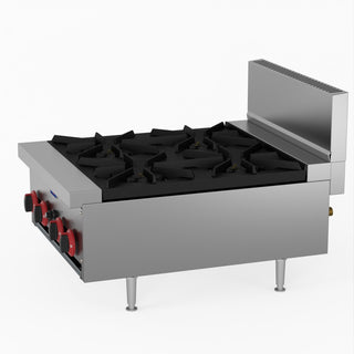 Gas Cook Top 4 Burner With Flame Failure - GasMax RB-4E