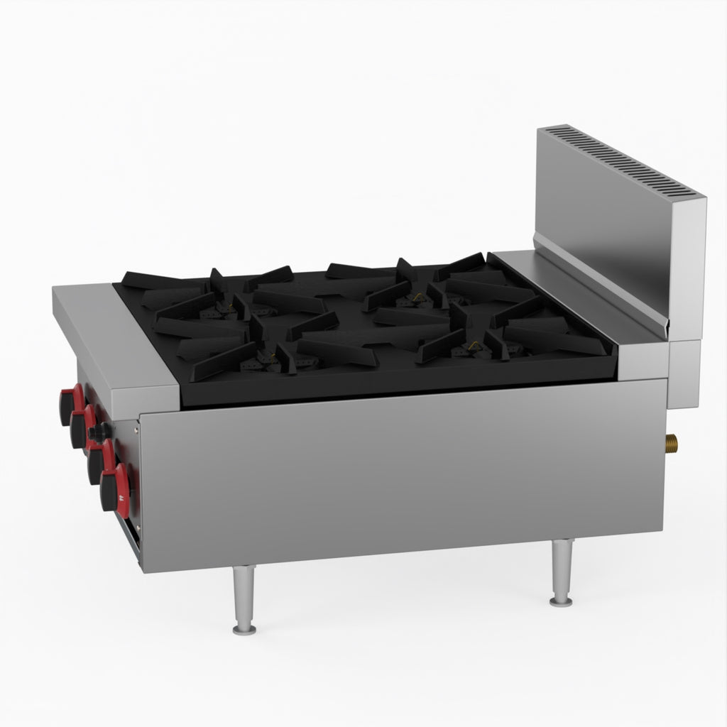 GasMAX Gas 4 Burner Cook Top RB-4E