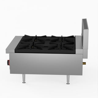 Gas Cook Top 4 Burner With Flame Failure - GasMax RB-4E