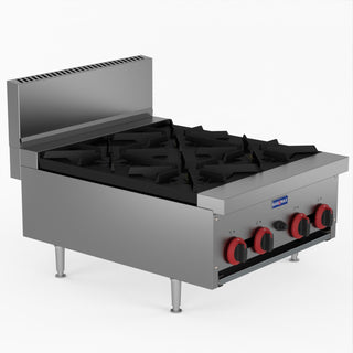 Gas Cook Top 4 Burner With Flame Failure - GasMax RB-4E