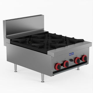 Gas Cook Top 4 Burner With Flame Failure - GasMax RB-4E