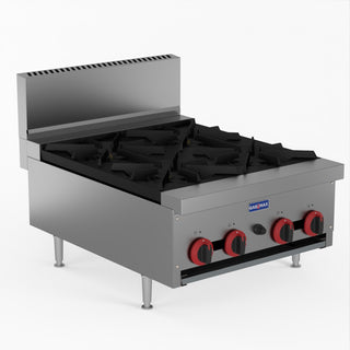 Gas Cook Top 4 Burner With Flame Failure - GasMax RB-4E