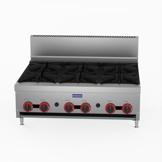 Gas Cook Top 6 Burner With Flame Failure - GasMax RB-6E