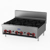 GasMAX Gas 6 Burner Cook Top RB-6E
