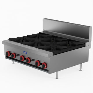 Gas Cook Top 6 Burner With Flame Failure - GasMax RB-6E