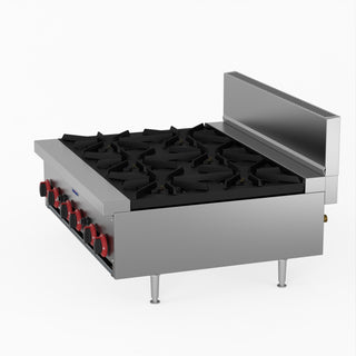 Gas Cook Top 6 Burner With Flame Failure - GasMax RB-6E