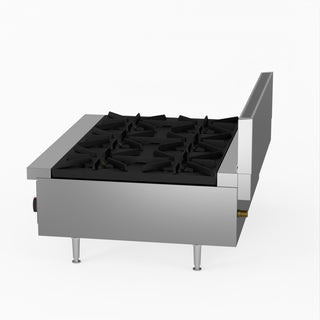 Gas Cook Top 6 Burner With Flame Failure - GasMax RB-6E