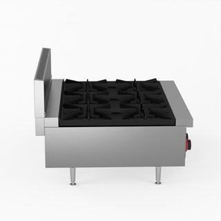 Gas Cook Top 6 Burner With Flame Failure - GasMax RB-6E