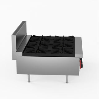 Gas Cook Top 6 Burner With Flame Failure - GasMax RB-6E