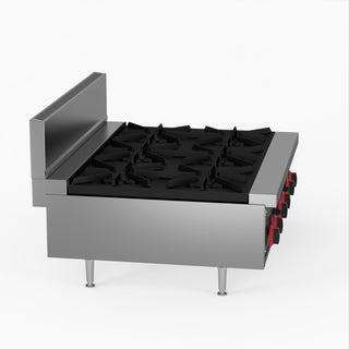 Gas Cook Top 6 Burner With Flame Failure - GasMax RB-6E