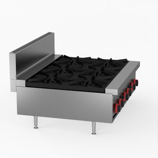 Gas Cook Top 6 Burner With Flame Failure - GasMax RB-6E