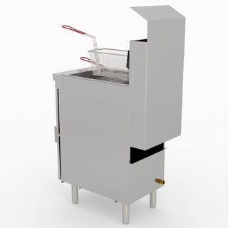 FryMAX Superfast Natural Gas Tube Fryer RC300E