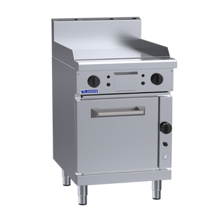 Luus RF-6P 600mm Commercial Gas Griddle Range & Convection Oven RF-6P-LPG