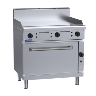 Luus RF-9P 900mm Commercial Gas Griddle Range & Convection Oven RF-9P-LPG
