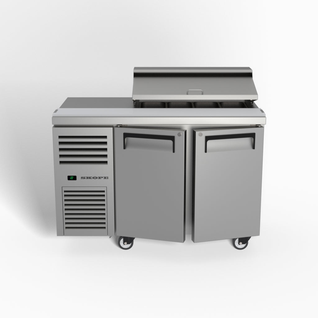 Skope ReFlex 2 Solid Door GN Compatible Salad Preparation Fridge 217L - RF7.PPS.2.SD