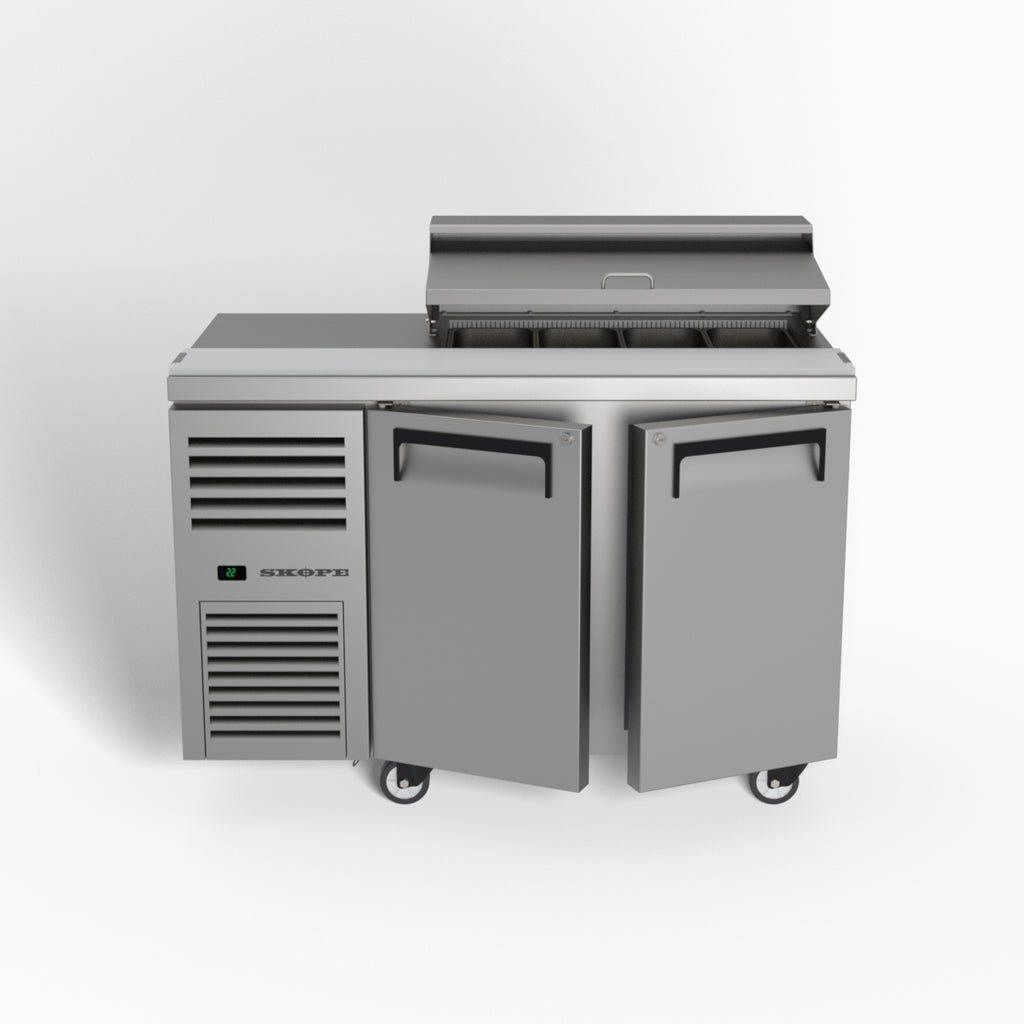 Skope ReFlex 2 Solid Door GN Compatible Salad Preparation Fridge 217L - RF7.PPS.2.SD