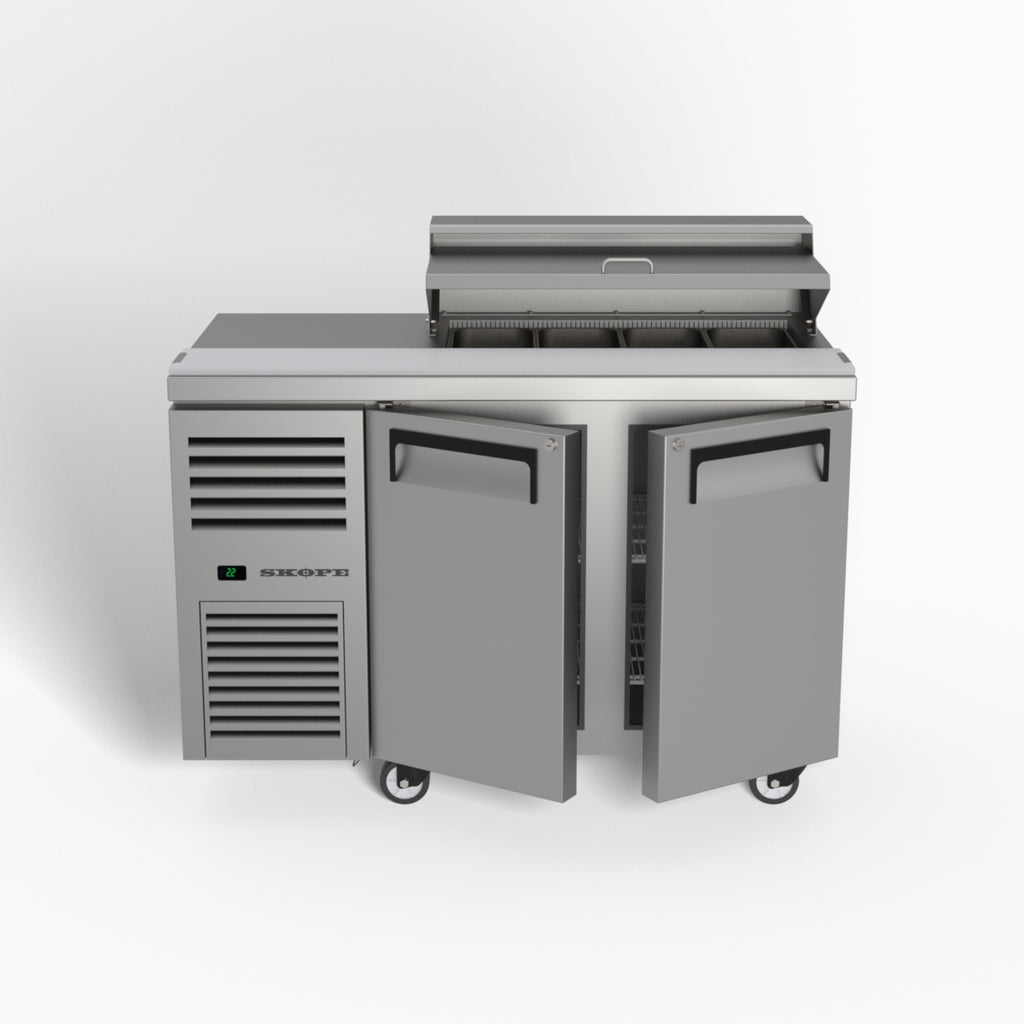 Skope ReFlex 2 Solid Door GN Compatible Salad Preparation Fridge 217L - RF7.PPS.2.SD