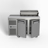 Skope ReFlex 2 Solid Door GN Compatible Salad Preparation Fridge 217L - RF7.PPS.2.SD