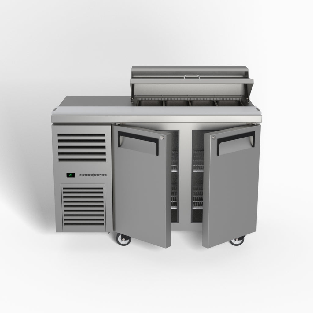 Skope ReFlex 2 Solid Door GN Compatible Salad Preparation Fridge 217L - RF7.PPS.2.SD