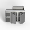 Skope ReFlex 2 Solid Door GN Compatible Salad Preparation Fridge 217L - RF7.PPS.2.SD