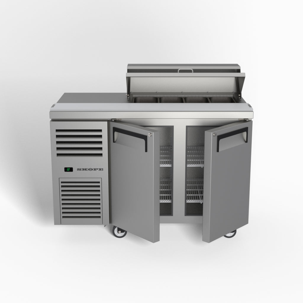 Skope ReFlex 2 Solid Door GN Compatible Salad Preparation Fridge 217L - RF7.PPS.2.SD