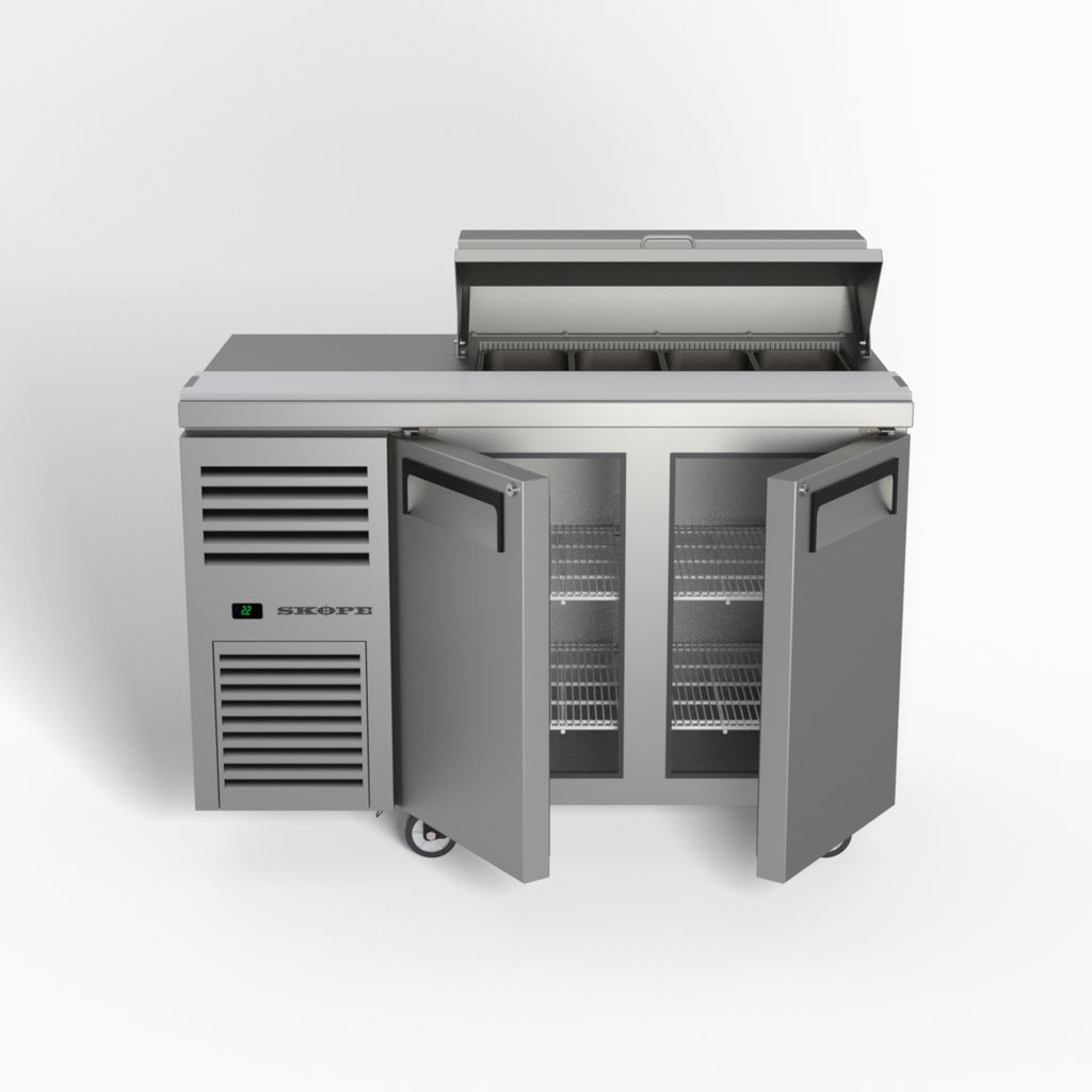 Skope ReFlex 2 Solid Door GN Compatible Salad Preparation Fridge 217L - RF7.PPS.2.SD