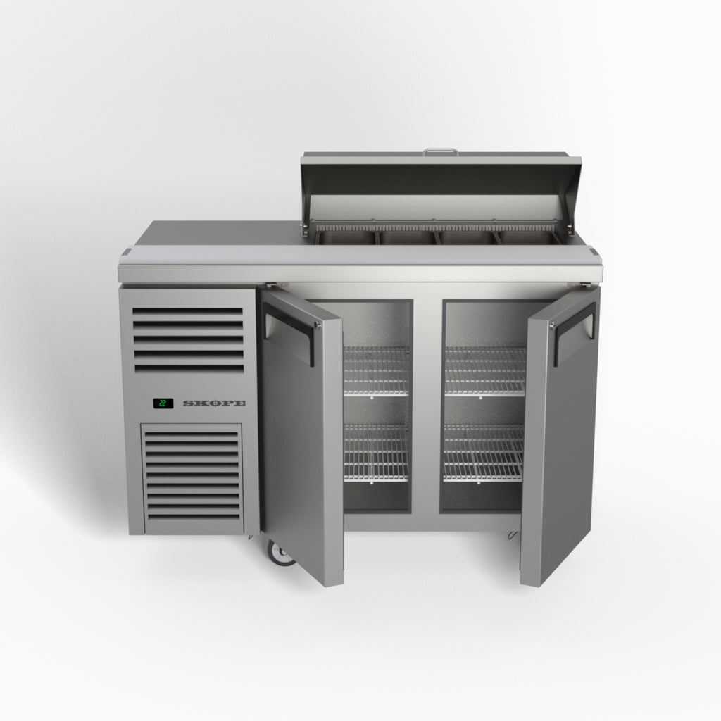 Skope ReFlex 2 Solid Door GN Compatible Salad Preparation Fridge 217L - RF7.PPS.2.SD