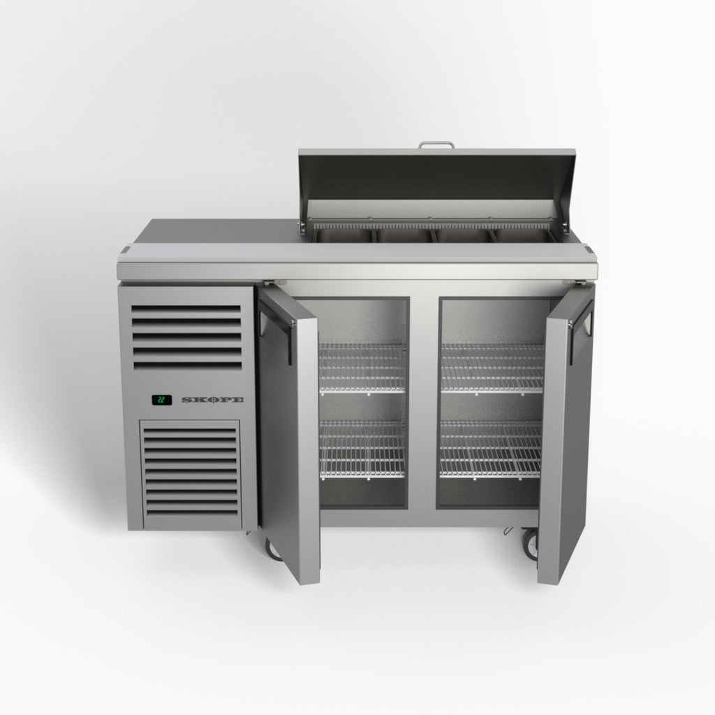 Skope ReFlex 2 Solid Door GN Compatible Salad Preparation Fridge 217L - RF7.PPS.2.SD