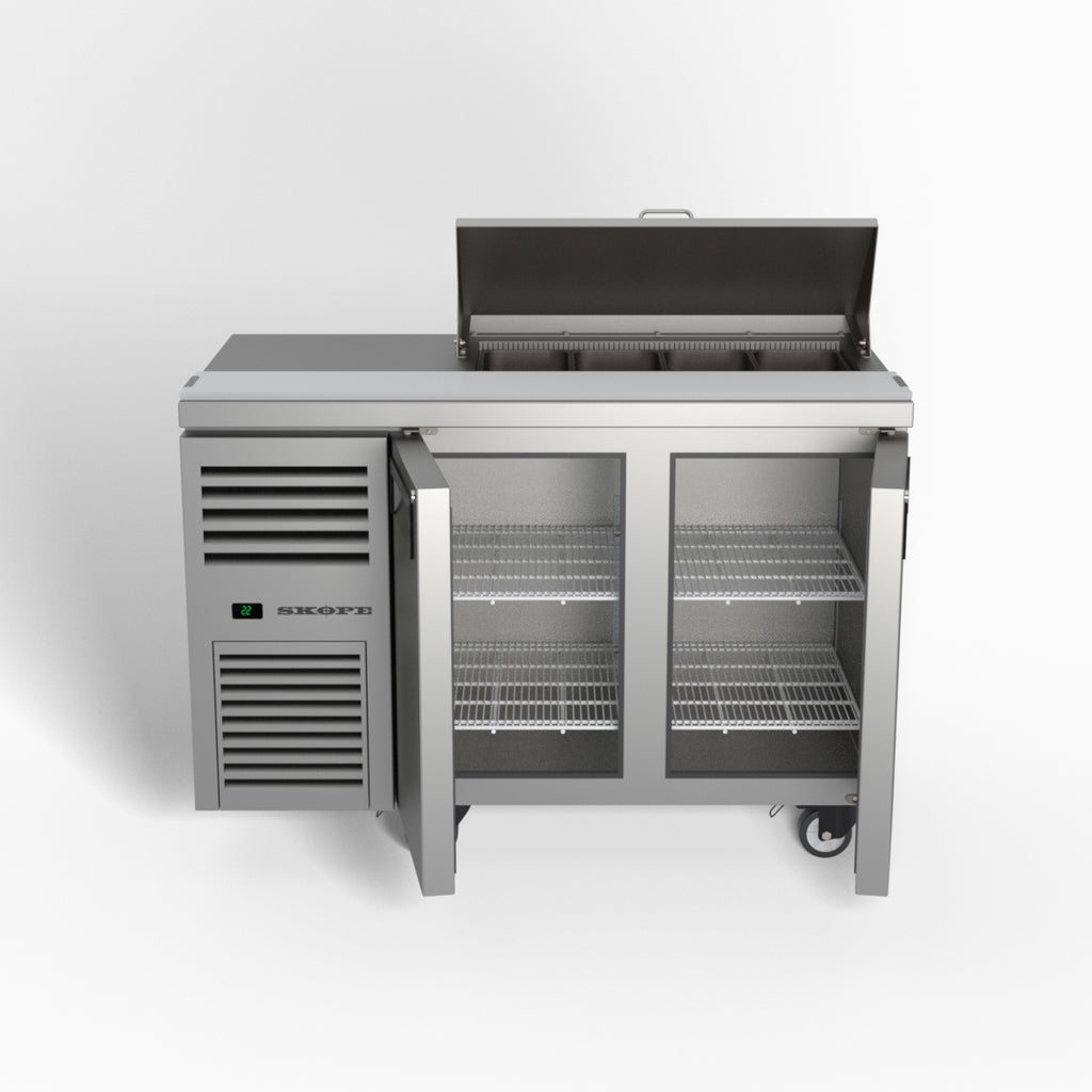 Skope ReFlex 2 Solid Door GN Compatible Salad Preparation Fridge 217L - RF7.PPS.2.SD