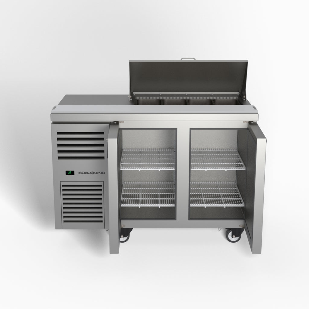 Skope ReFlex 2 Solid Door GN Compatible Salad Preparation Fridge 217L - RF7.PPS.2.SD