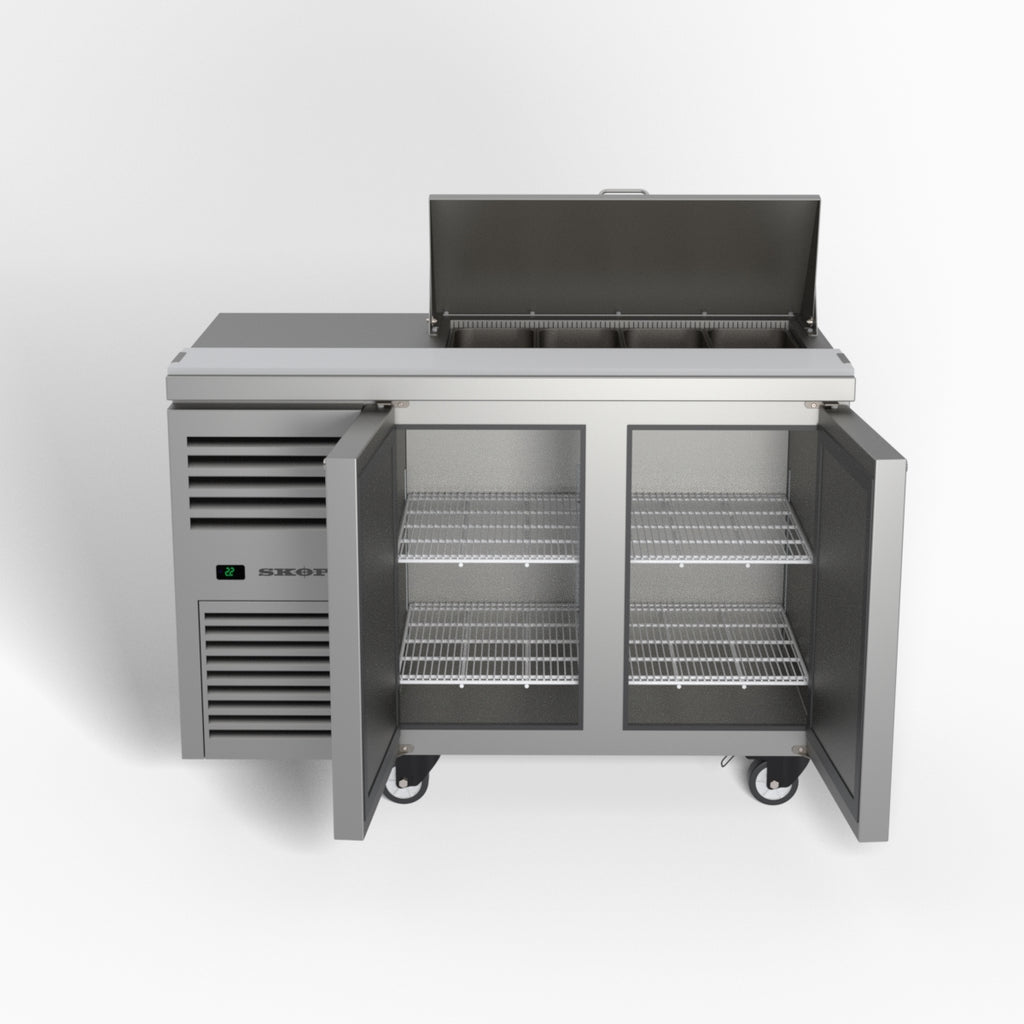 Skope ReFlex 2 Solid Door GN Compatible Salad Preparation Fridge 217L - RF7.PPS.2.SD