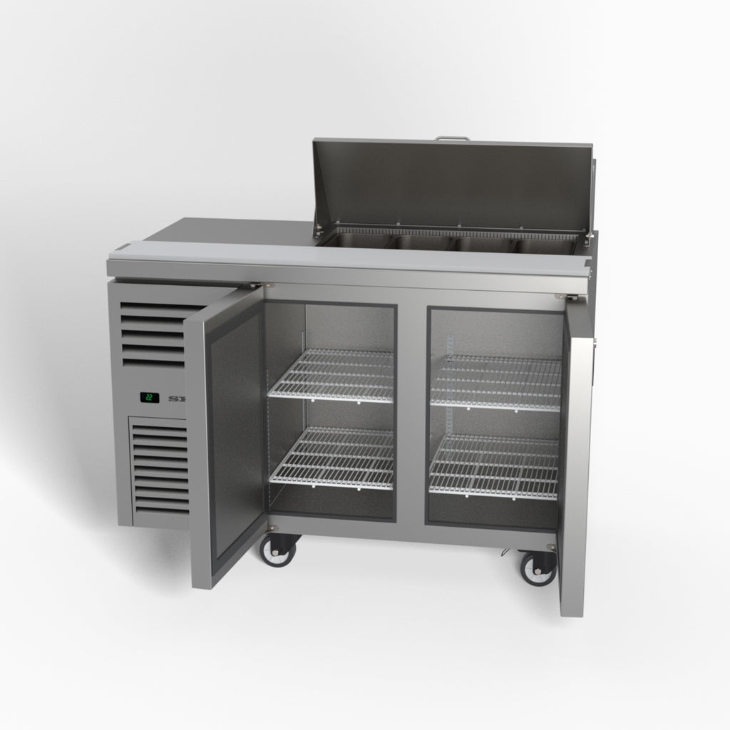 Skope ReFlex 2 Solid Door GN Compatible Salad Preparation Fridge 217L - RF7.PPS.2.SD