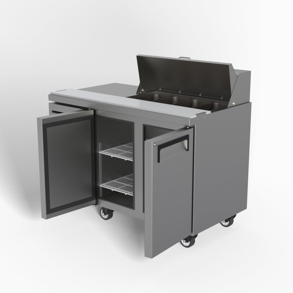 Skope ReFlex 2 Solid Door GN Compatible Salad Preparation Fridge 217L - RF7.PPS.2.SD