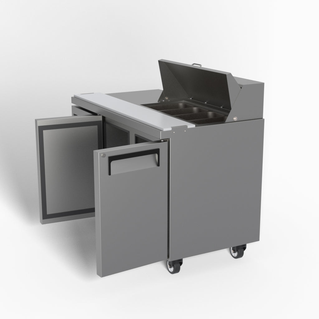 Skope ReFlex 2 Solid Door GN Compatible Salad Preparation Fridge 217L - RF7.PPS.2.SD