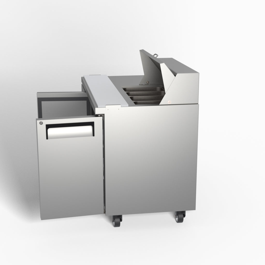 Skope ReFlex 2 Solid Door GN Compatible Salad Preparation Fridge 217L - RF7.PPS.2.SD