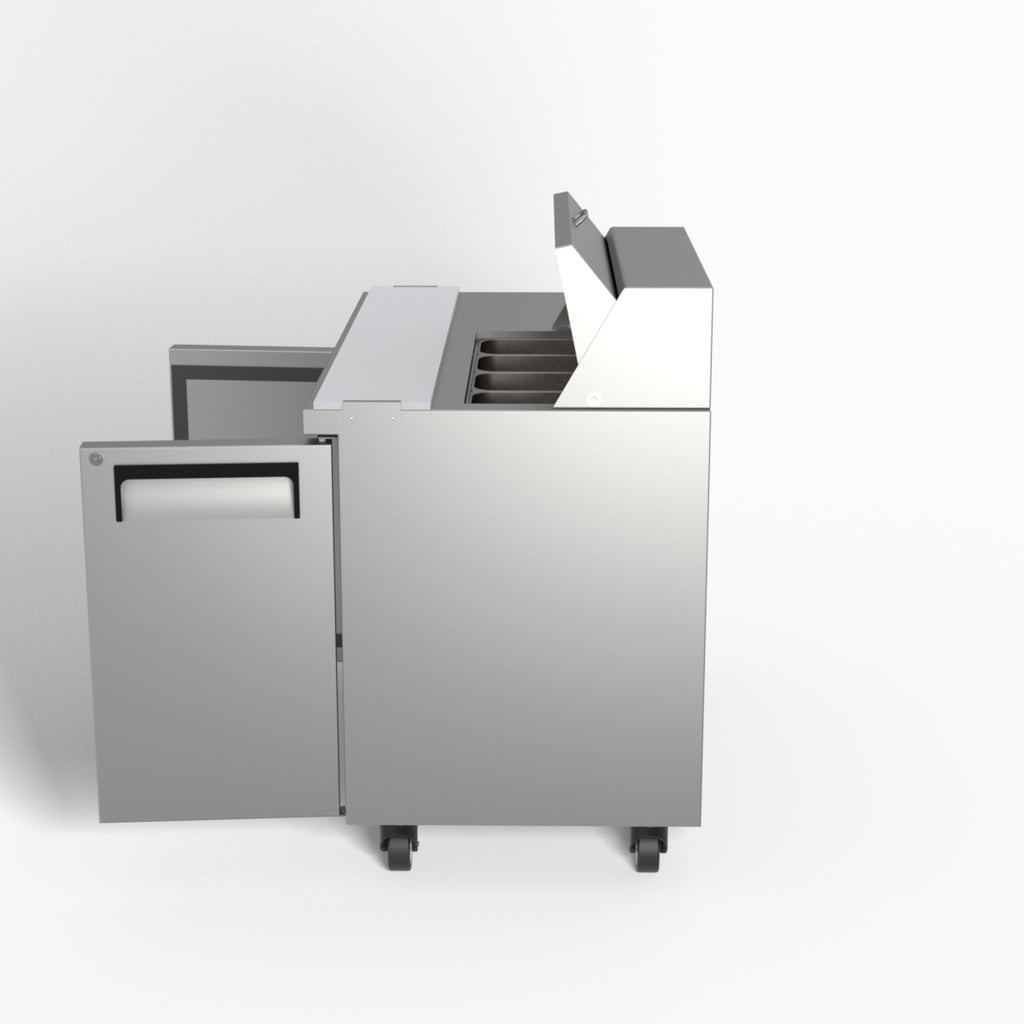 Skope ReFlex 2 Solid Door GN Compatible Salad Preparation Fridge 217L - RF7.PPS.2.SD