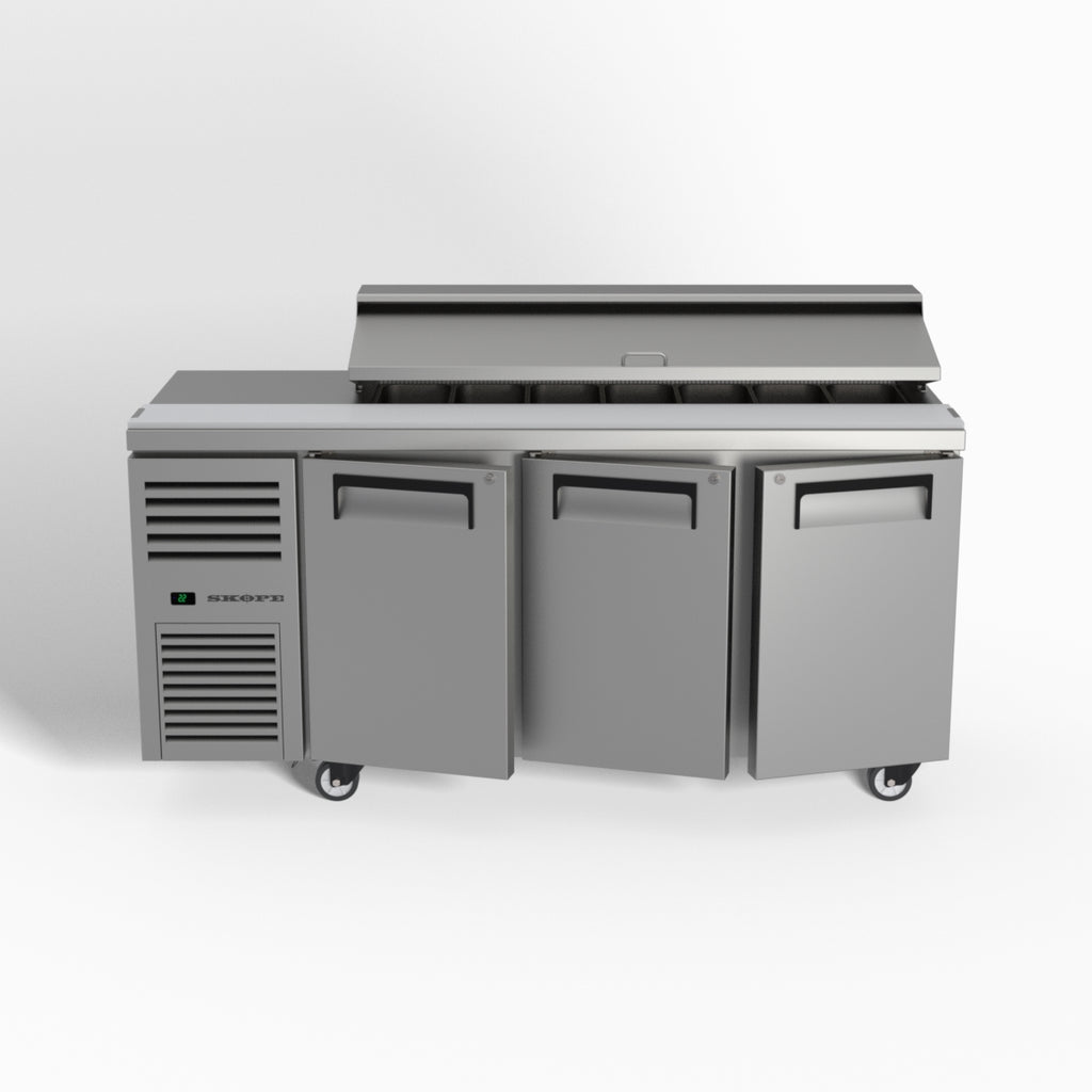 Skope ReFlex 3 Solid Door GN Compatible Salad Preparation Fridge 357L - RF7.PPS.3.SD