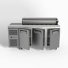 Skope ReFlex 3 Solid Door GN Compatible Salad Preparation Fridge 357L - RF7.PPS.3.SD