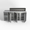 Skope ReFlex 3 Solid Door GN Compatible Salad Preparation Fridge 357L - RF7.PPS.3.SD